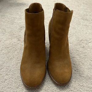 Lucky brand size 10 heeled boots